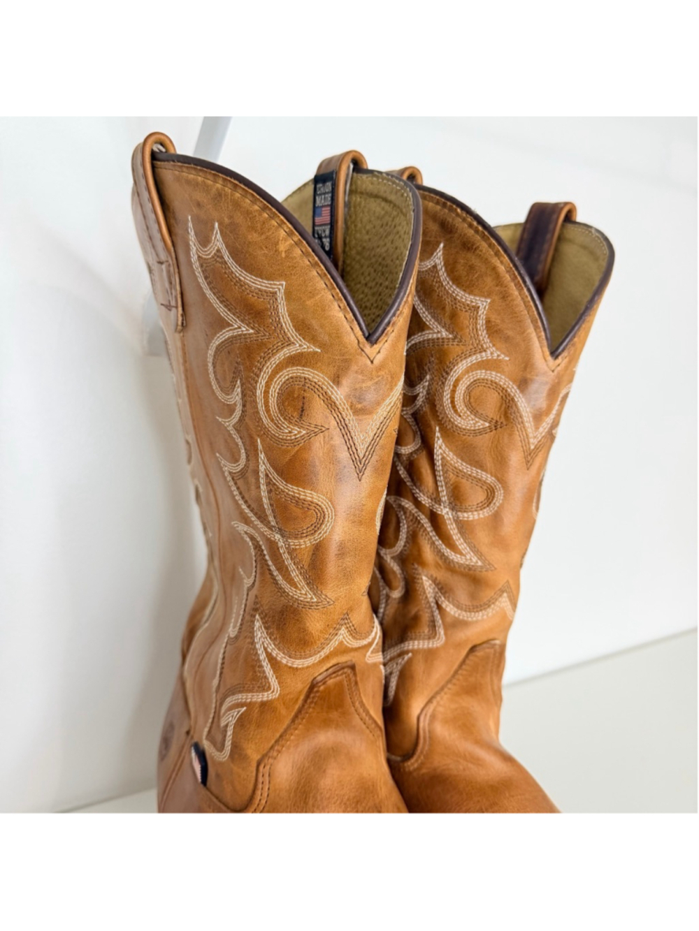Double-H Dylan Work Boots Old Town Folklore Leather Cowboy Western Men's Size 14 - Picture 9 of 15